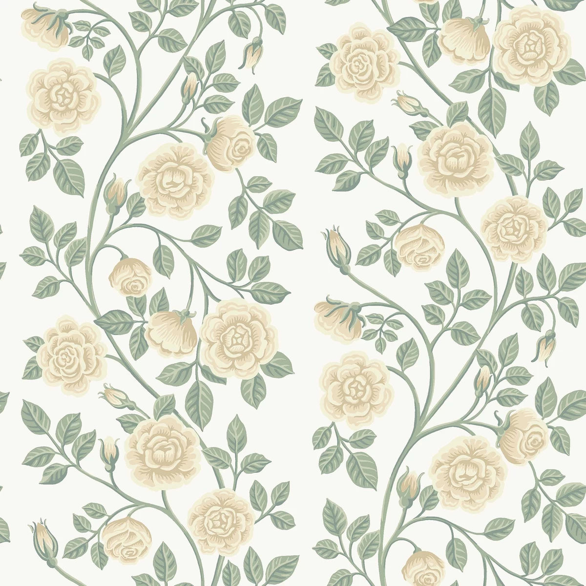 Elsa Wallpaper - Sage