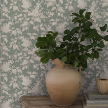 Load image into Gallery viewer, Syren Wallpaper in an interior setting