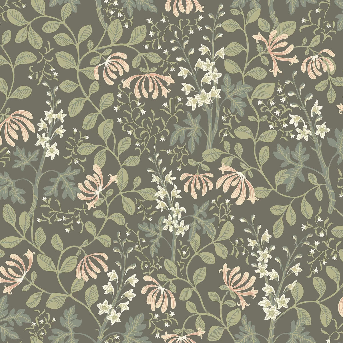 Trädgårdsfröjd Wallpaper - Charcoal