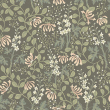 Load image into Gallery viewer, Trädgårdsfröjd Wallpaper - Charcoal