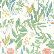 Load image into Gallery viewer, Spring Garden Wallpaper - Ivory Multi