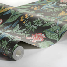 Load image into Gallery viewer, Spring Garden Wallpaper in an interior setting
