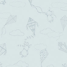 Load image into Gallery viewer, Up &amp; Away Wallpaper - Sky And Silver