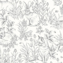 Load image into Gallery viewer, Forest Friends Wallpaper - Ivory