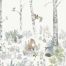 Load image into Gallery viewer, Magic Forest Mural Wallpaper