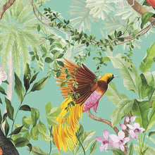 Load image into Gallery viewer, TROPICAL BIRD PEEL AND STICK WALLPAPER