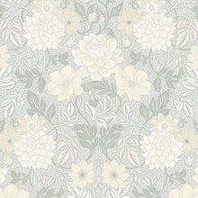 Load image into Gallery viewer, Dahlia Garden Wallpaper - Natural