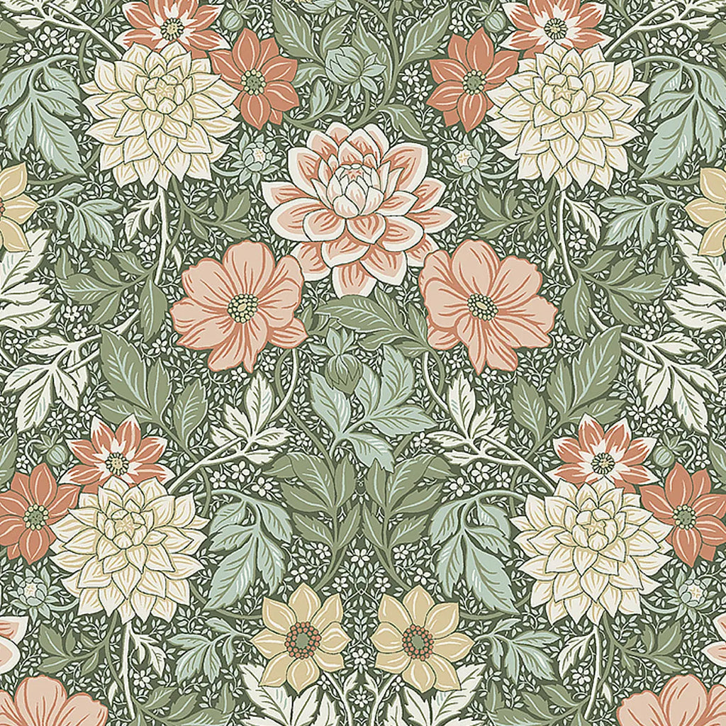 Dahlia Garden Wallpaper