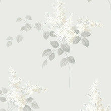 Load image into Gallery viewer, Lilacs Wallpaper - Grey