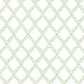 Trellis Leaves Wallpaper