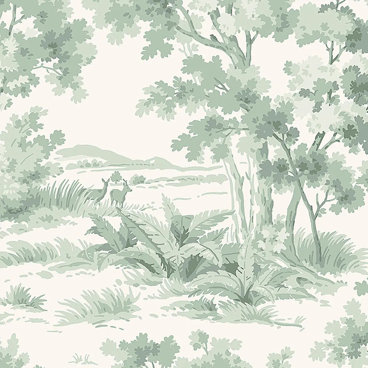 Countryside Morning Wallpaper