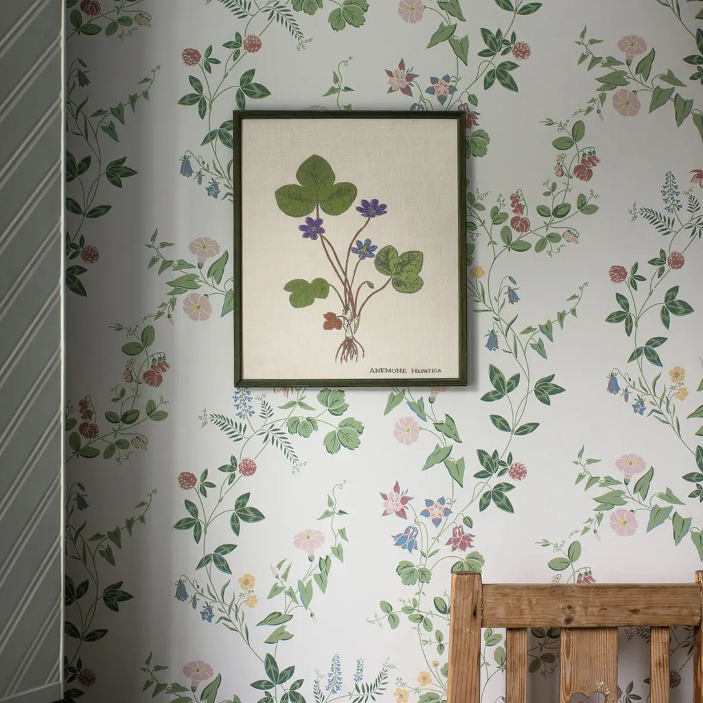Midsummers Eve Wallpaper in an interior setting