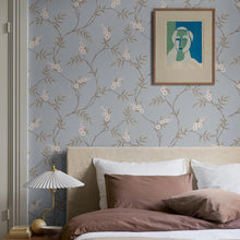 Load image into Gallery viewer, Floral Tree Wallpaper in an interior setting