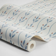 Load image into Gallery viewer, Flower Buds Wallpaper in an interior setting