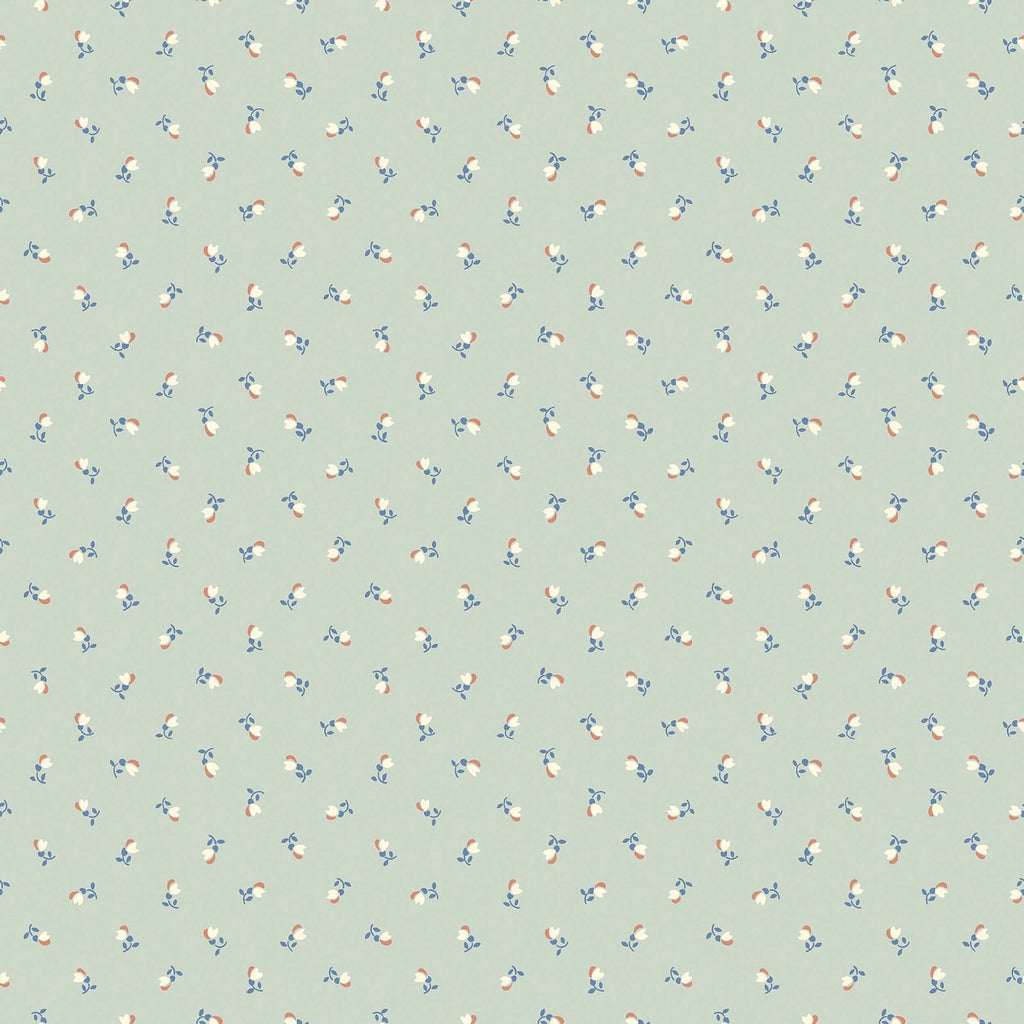 Petite Chérie Wallpaper - Aqua