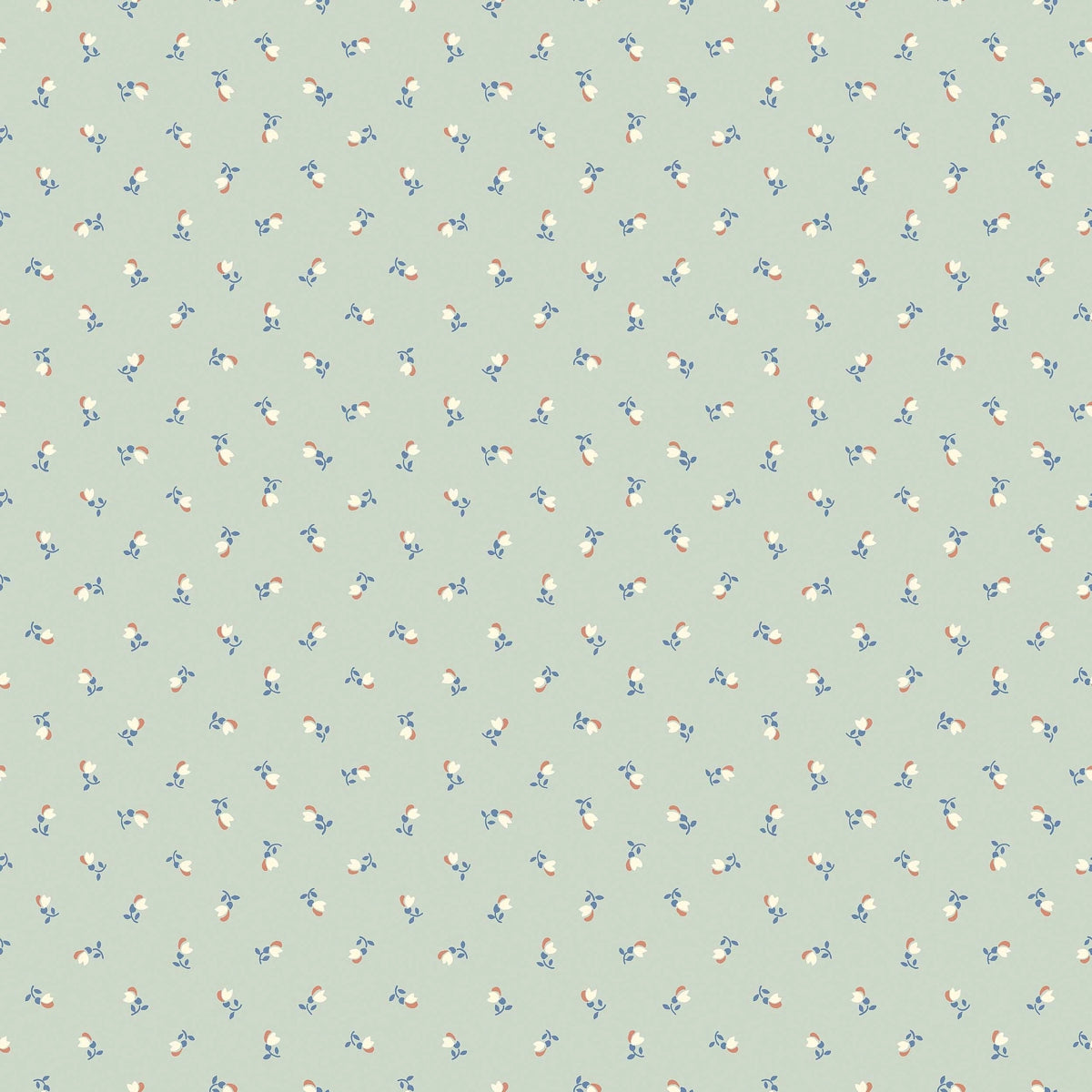 Petite Chérie Wallpaper - Aqua