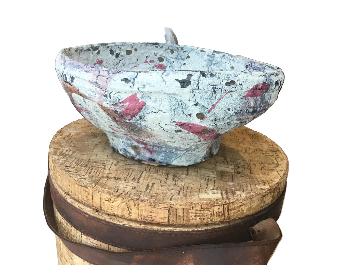textured ceramic bowl
