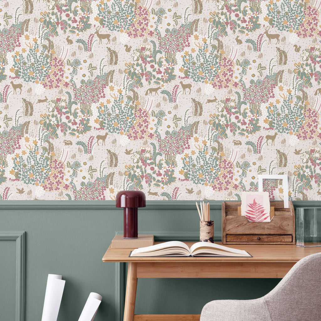 Babylon Wallpaper - Pink room view