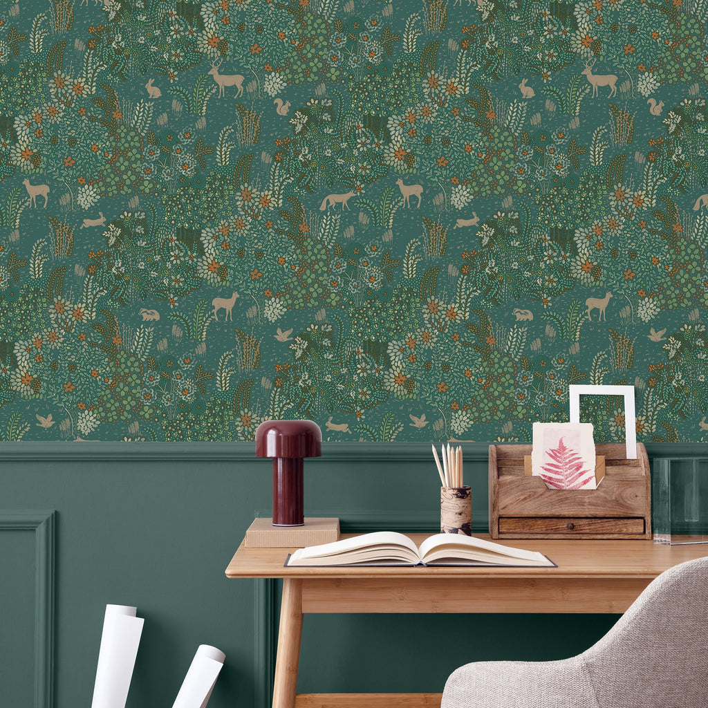 Babylon Wallpaper - Green room view