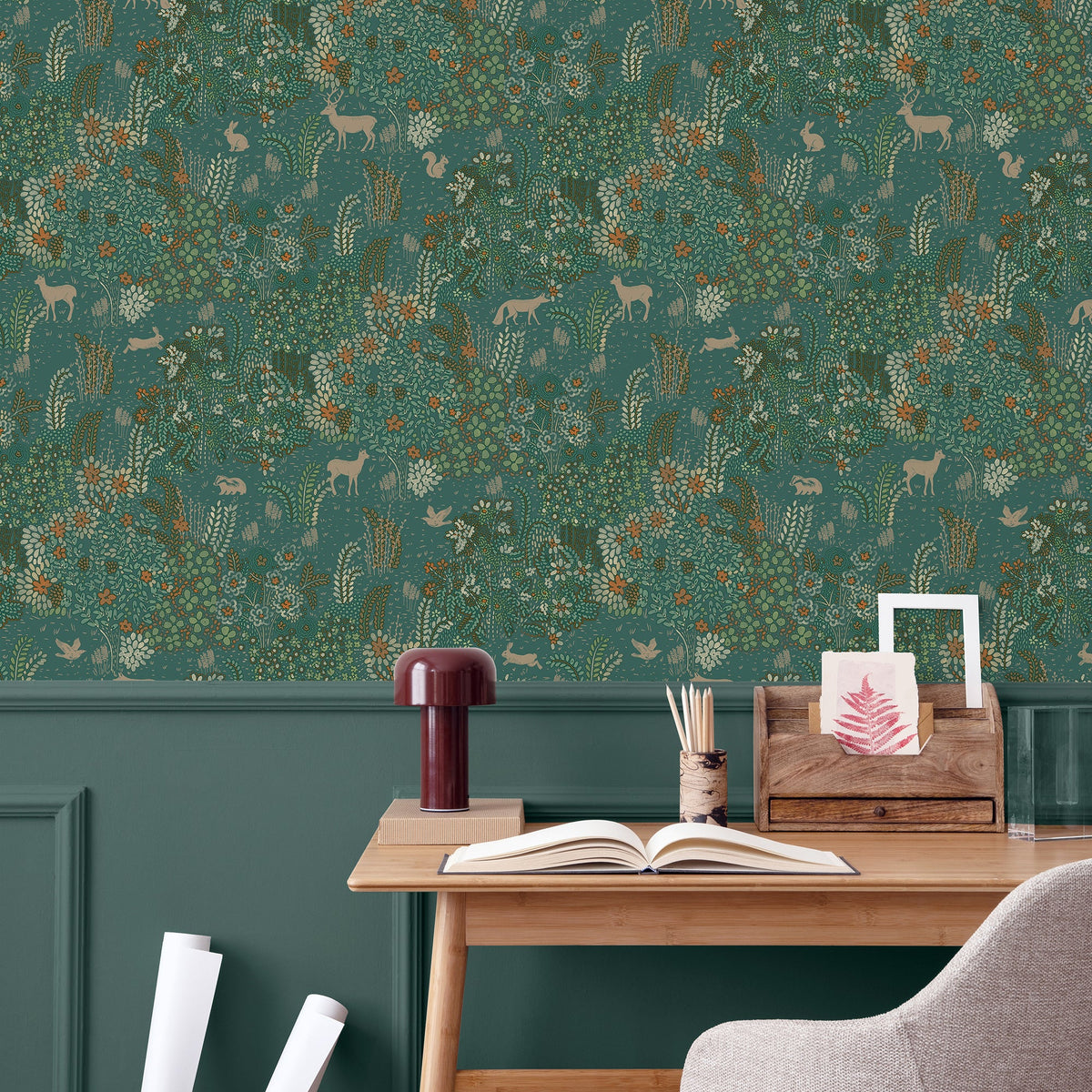 Babylon Wallpaper - Green room view