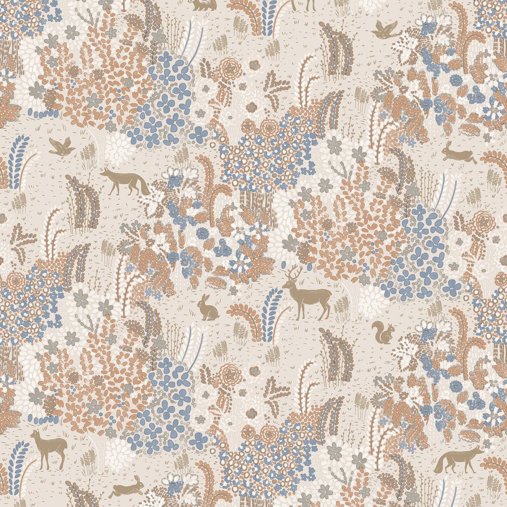 Babylon Wallpaper - Beige pattern