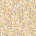 Blossom Branches Wallpaper - Yellow pattern