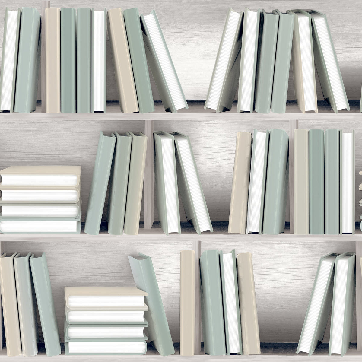Nook Book Wallpaper - Green pattern