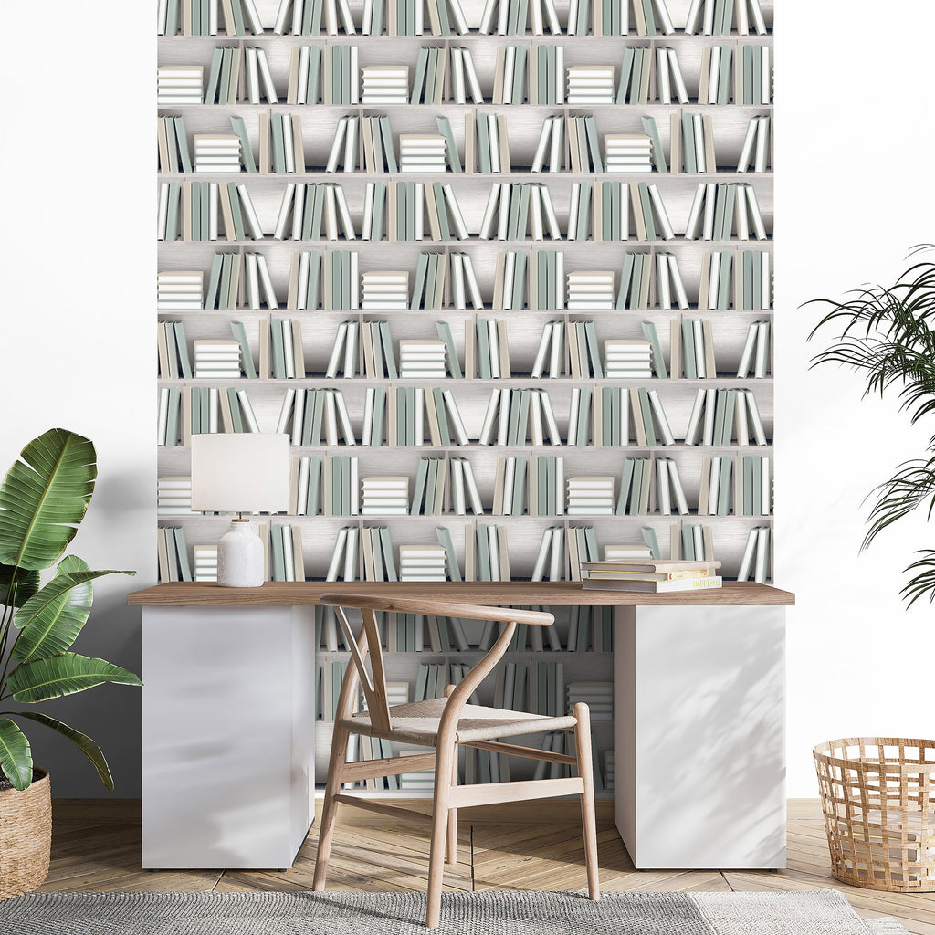 Nook Book Wallpaper - Green room view