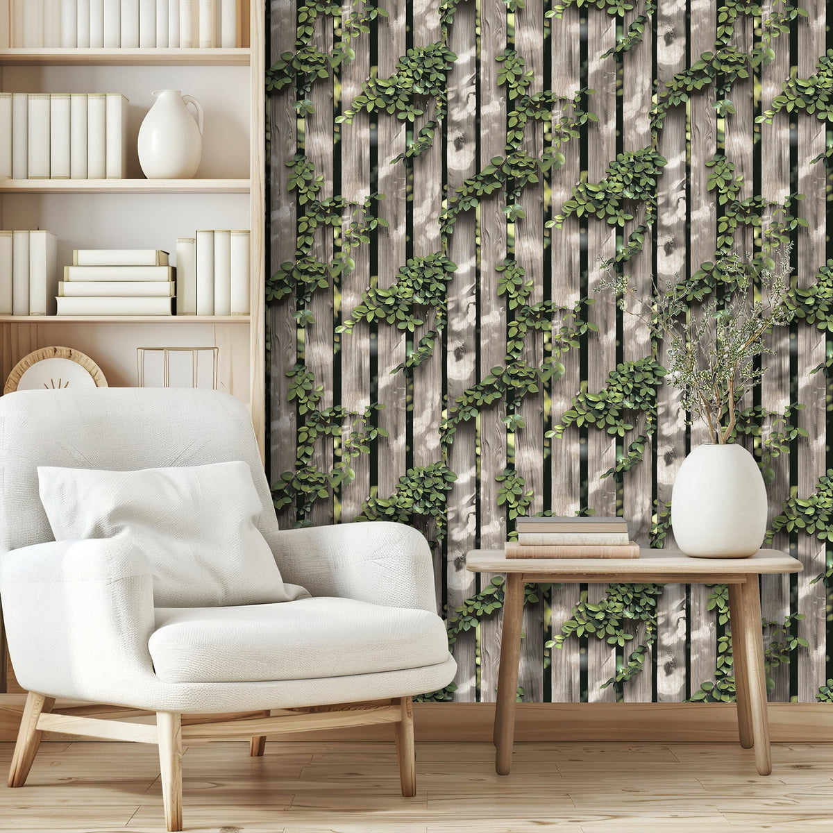 Palisade Wallpaper - Brown room view