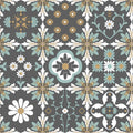 Ceramic Tiles Wallpaper - Gray pattern