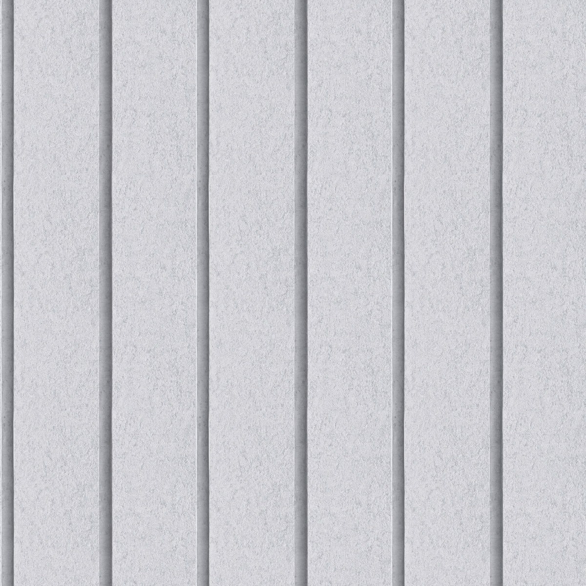 Luxe Concrete Slat Wallpaper - Gray pattern