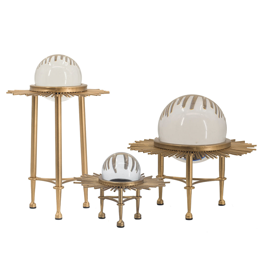crystal ball on stand
