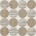 Horizon Circles Peel and Stick Wallpaper - Brown pattern