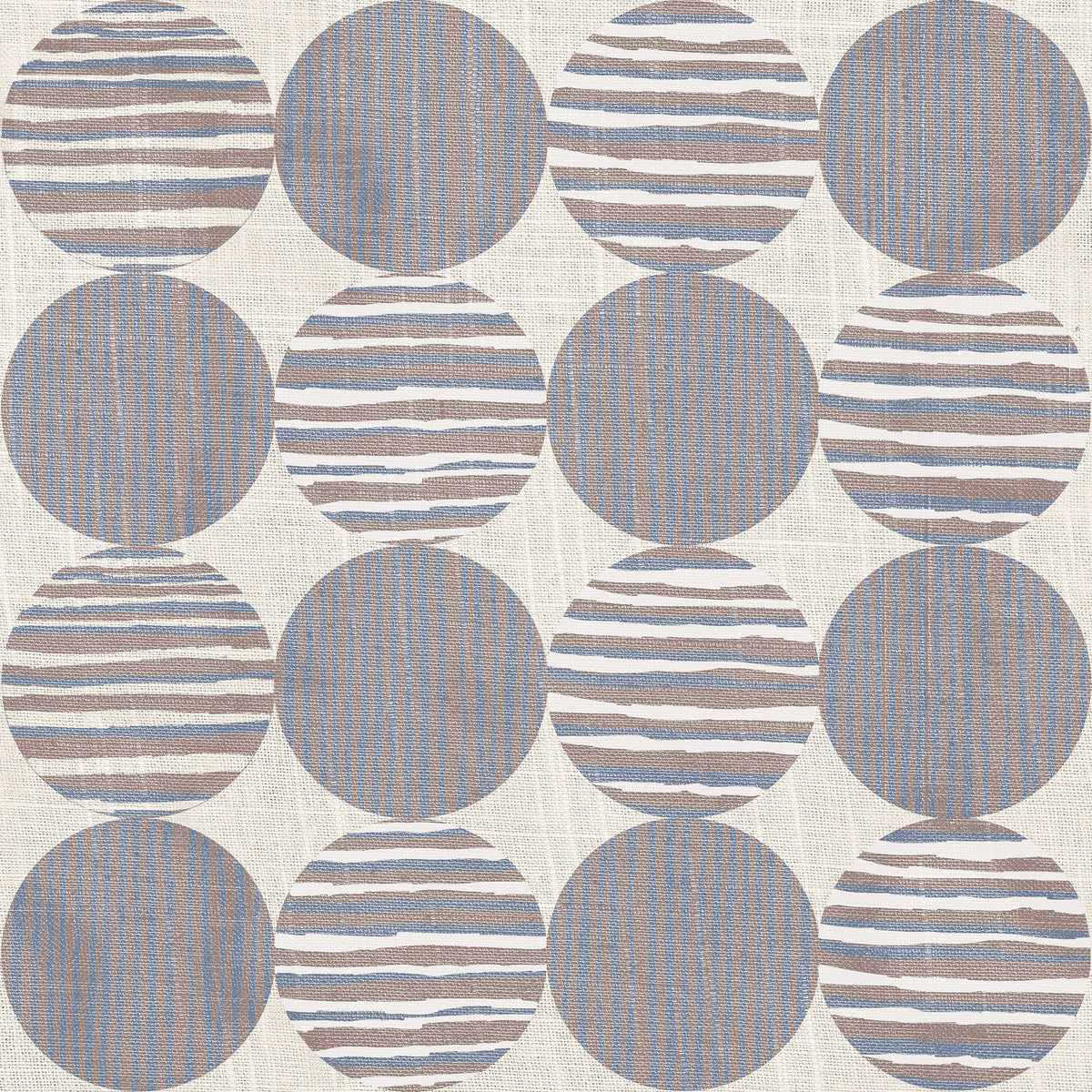 Horizon Circles Peel and Stick Wallpaper - Blue pattern