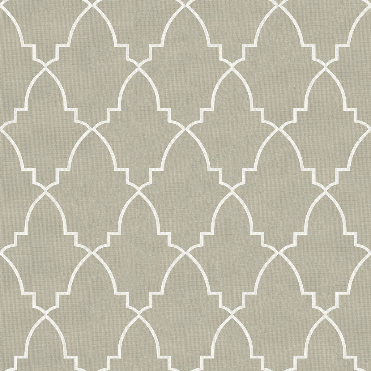 Medina Trellis Peel and Stick Wallpaper - Taupe pattern
