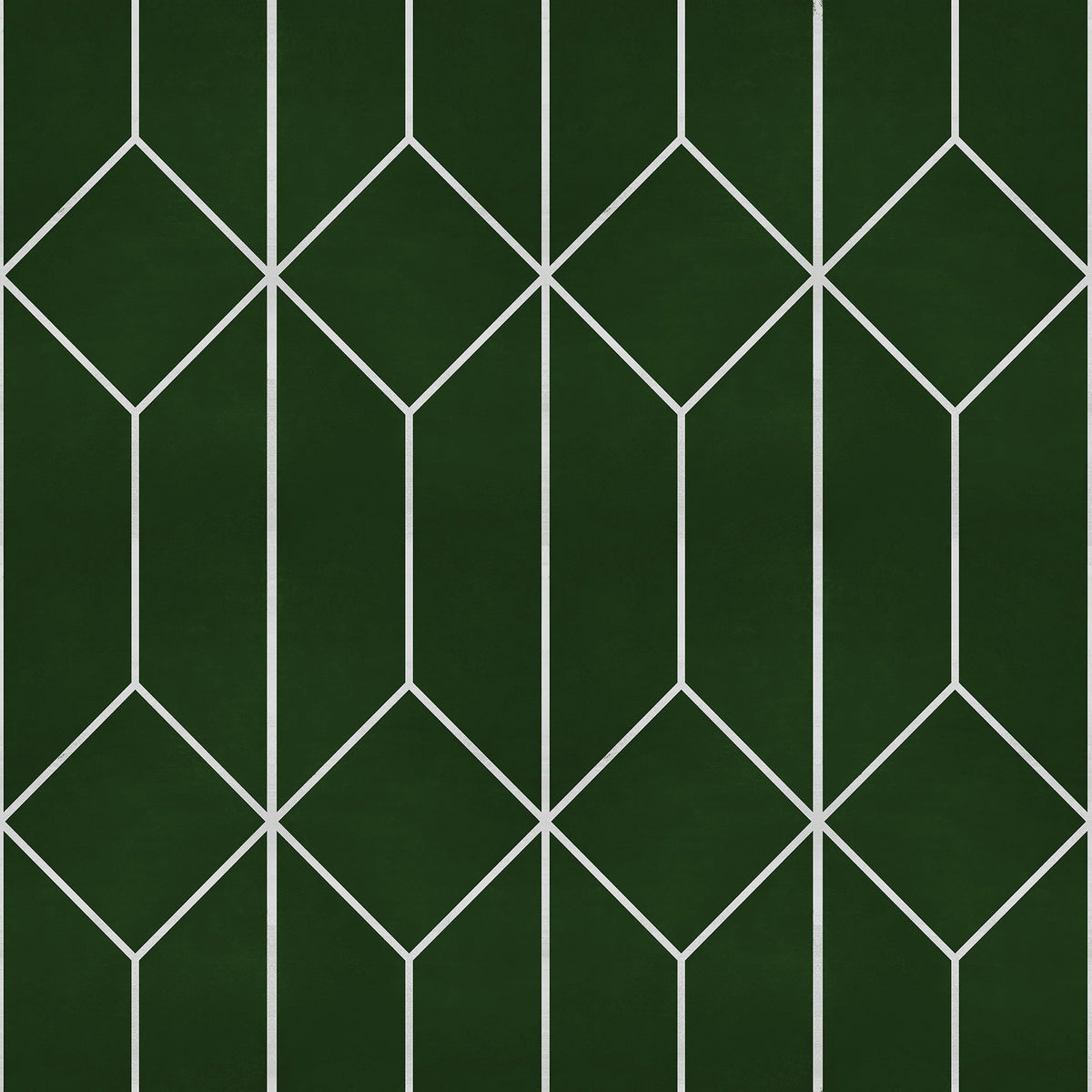 Diamond Trellis Peel and Stick Wallpaper - Green pattern