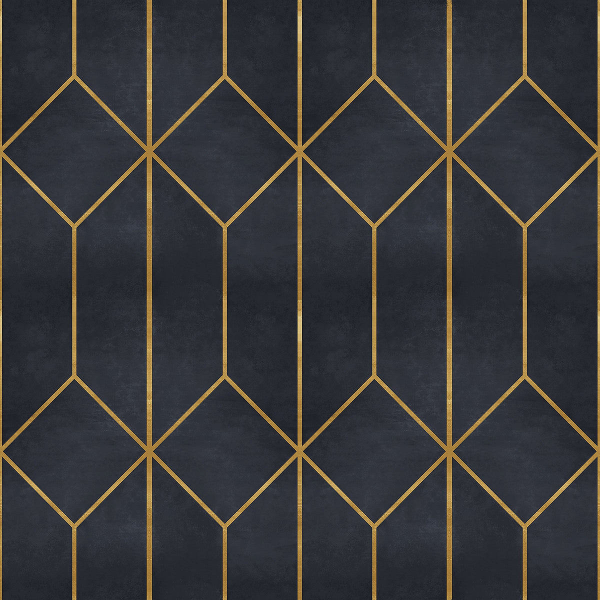 Diamond Trellis Peel and Stick Wallpaper - Navy pattern