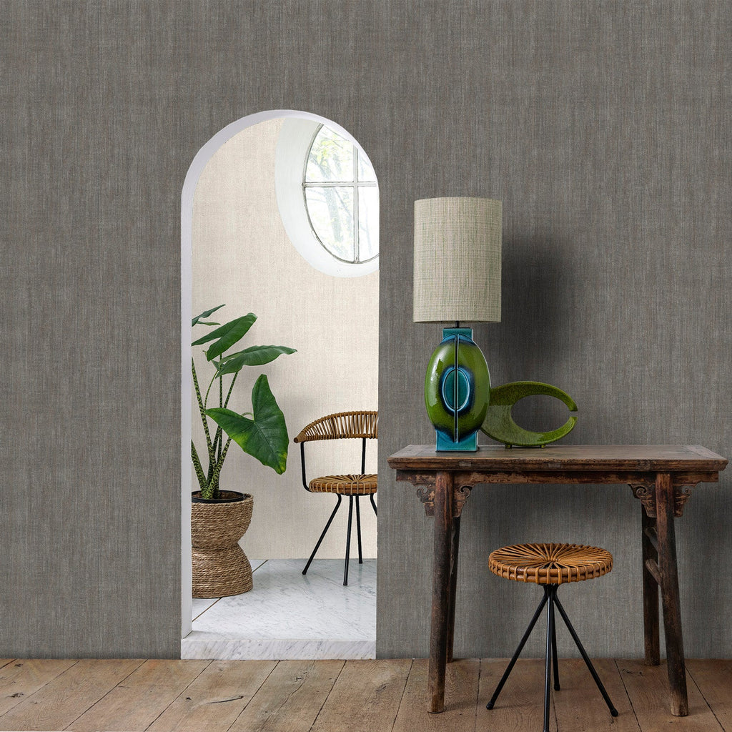 Allure Texture Wallpaper - Black room view