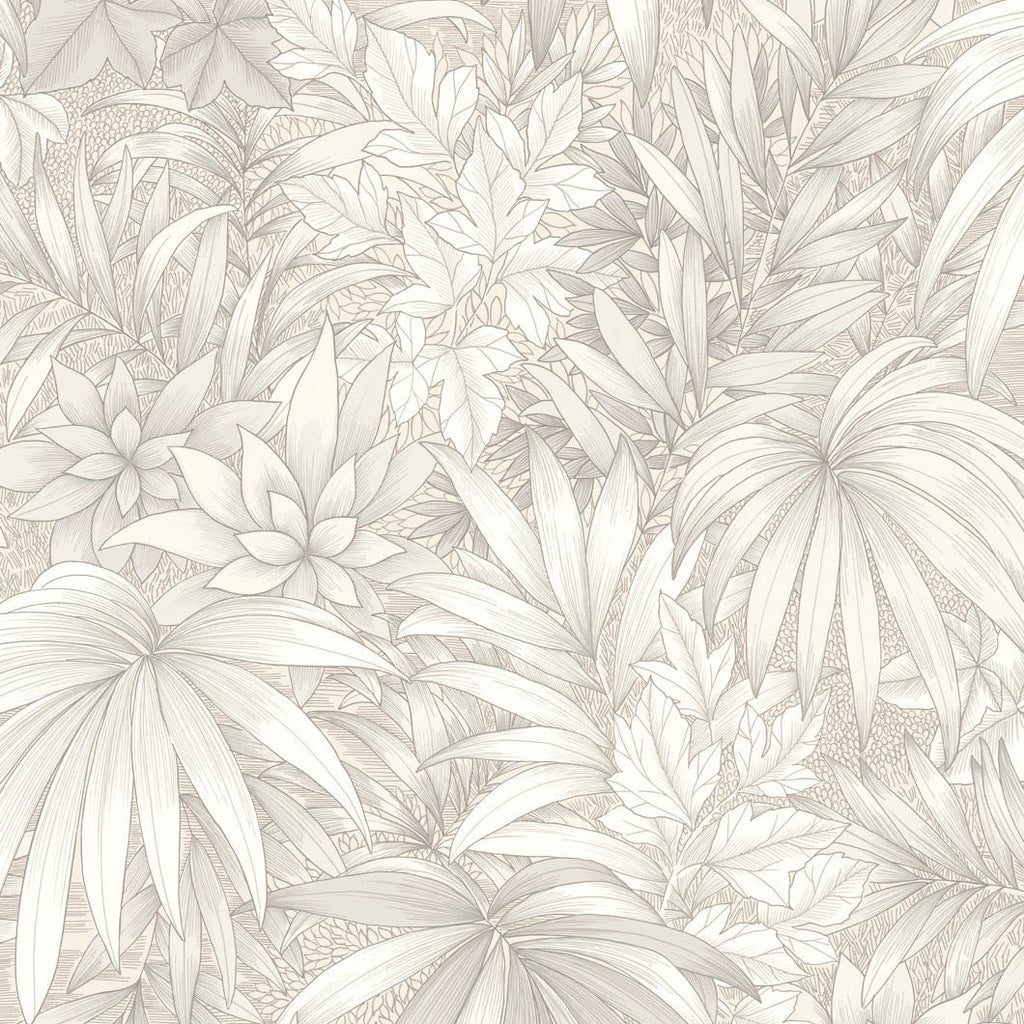 Allure Jungle Wallpaper - White pattern