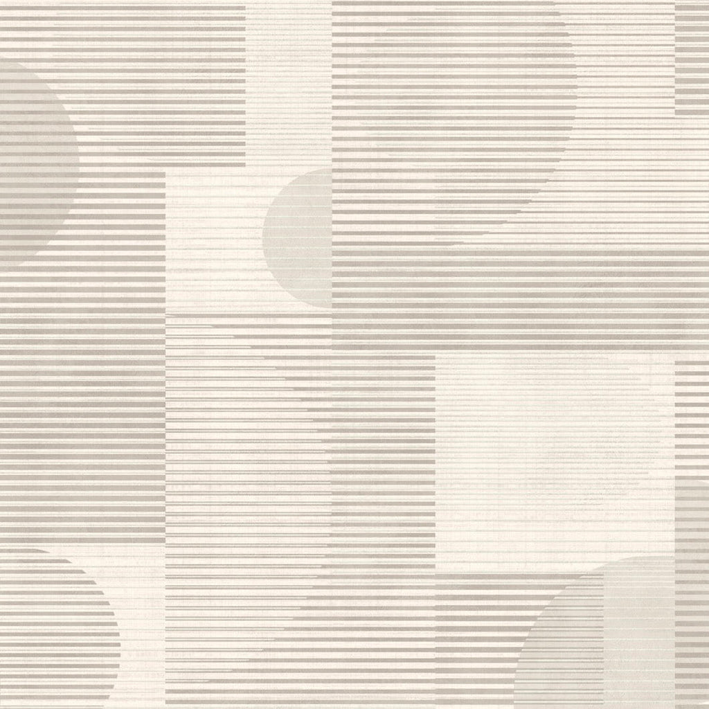 Geo Rhythm Wallpaper - White pattern
