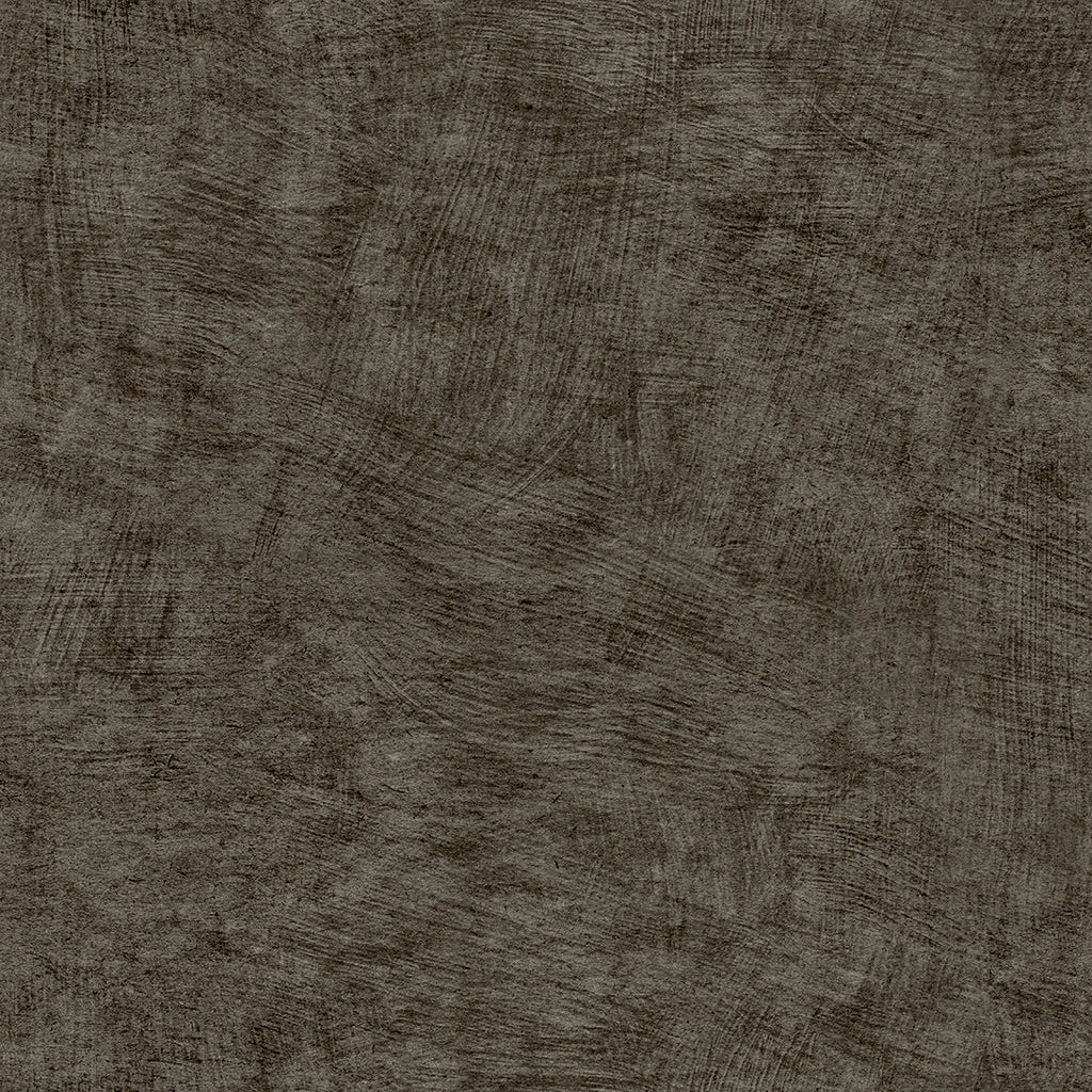Pampas Plain Brushed Texture Wallpaper - Black pattern
