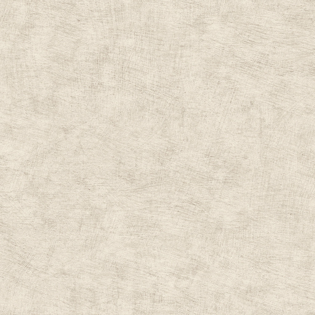 Pampas Plain Brushed Texture Wallpaper - Cream pattern