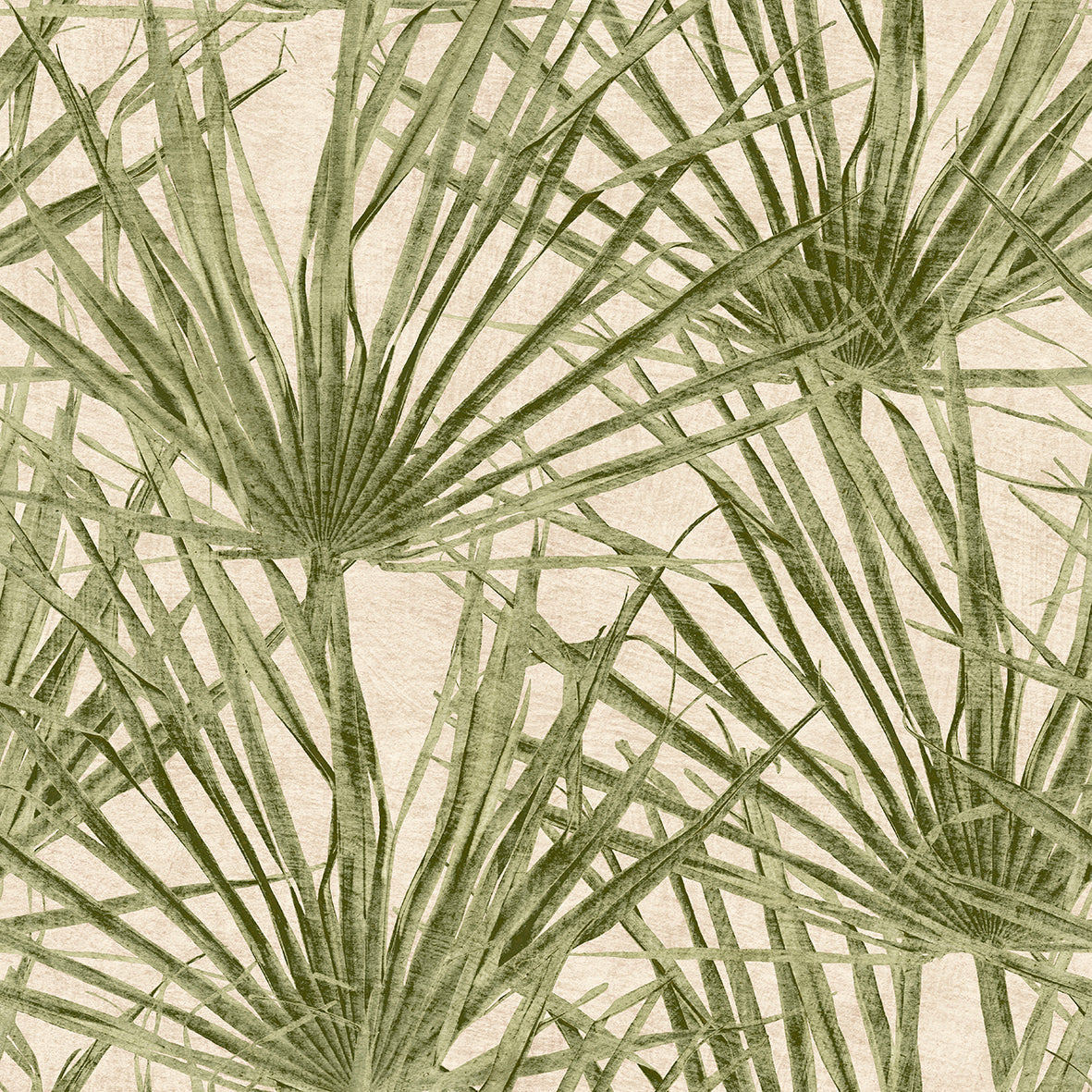 Palm Wallpaper - Green pattern