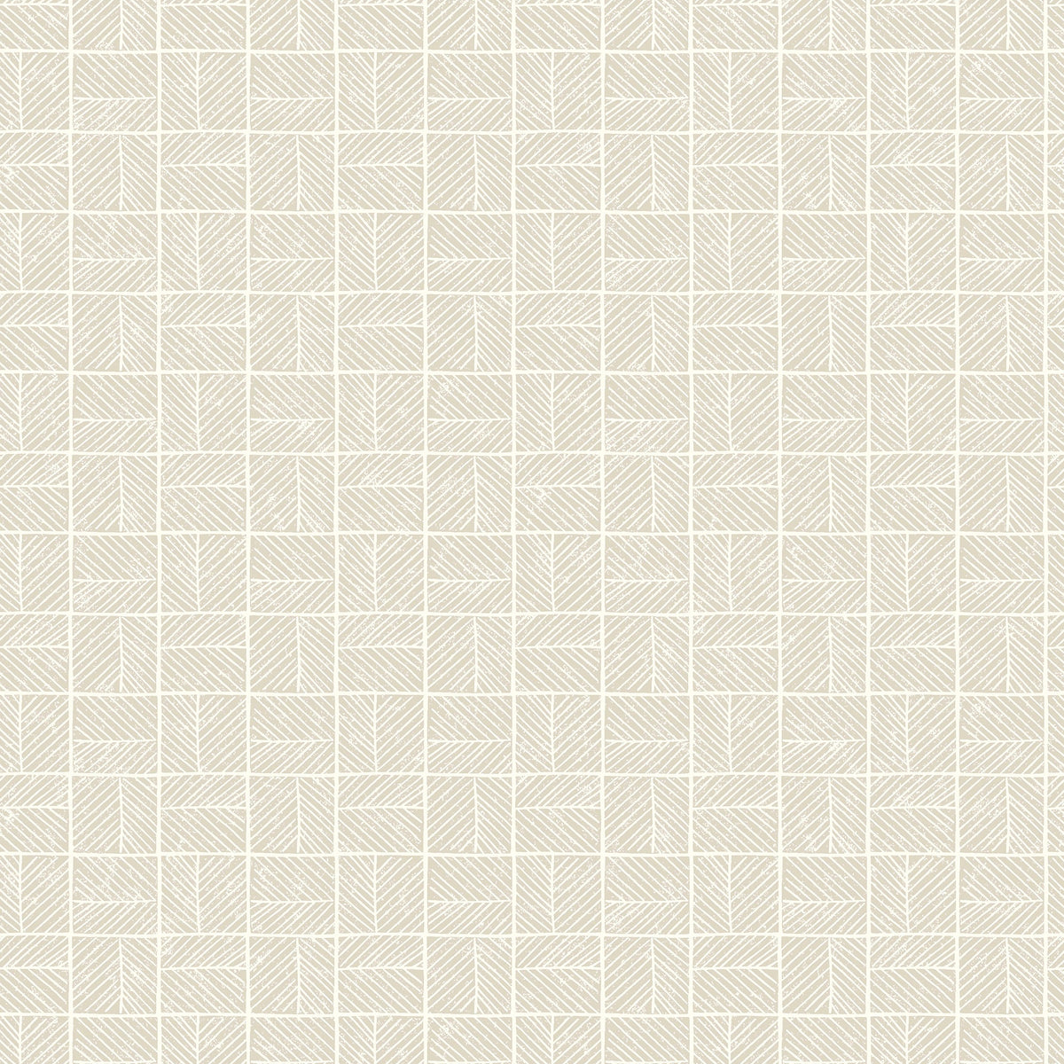 Carimbo Mosaic Wallpaper - White pattern