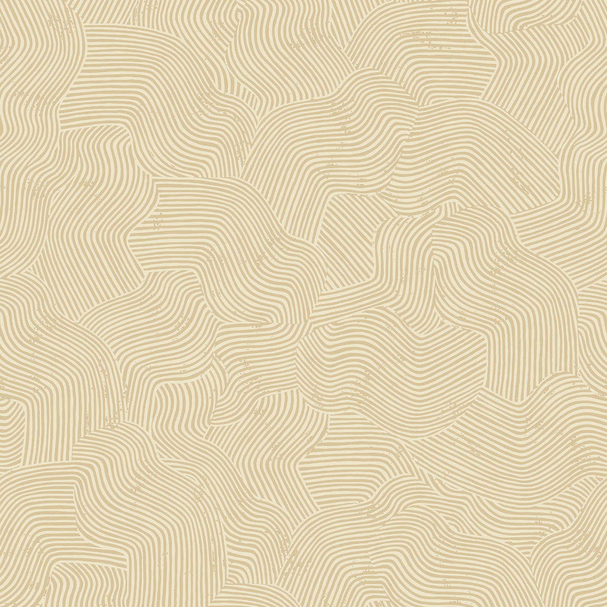 Bahia Dunes Wallpaper - Beige pattern