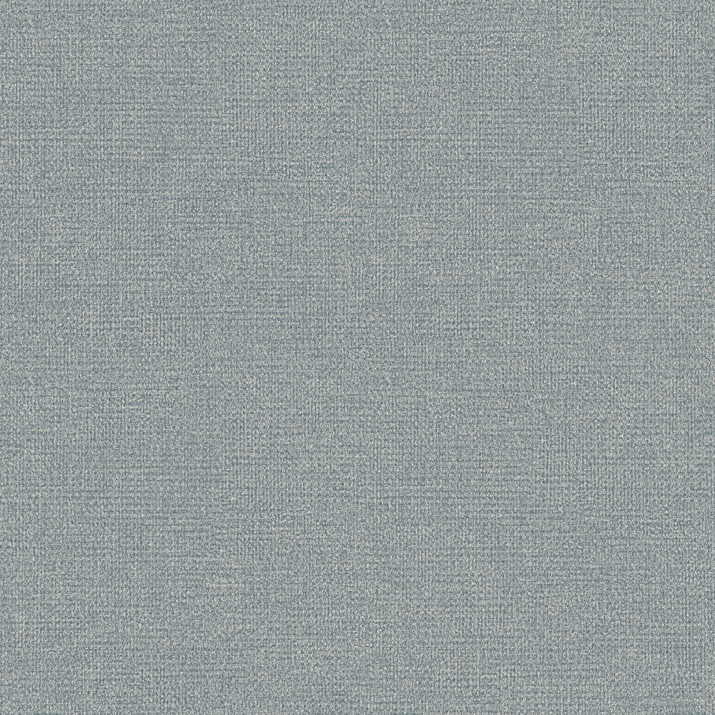 Chanel Linen Blend Wallpaper - Blue pattern