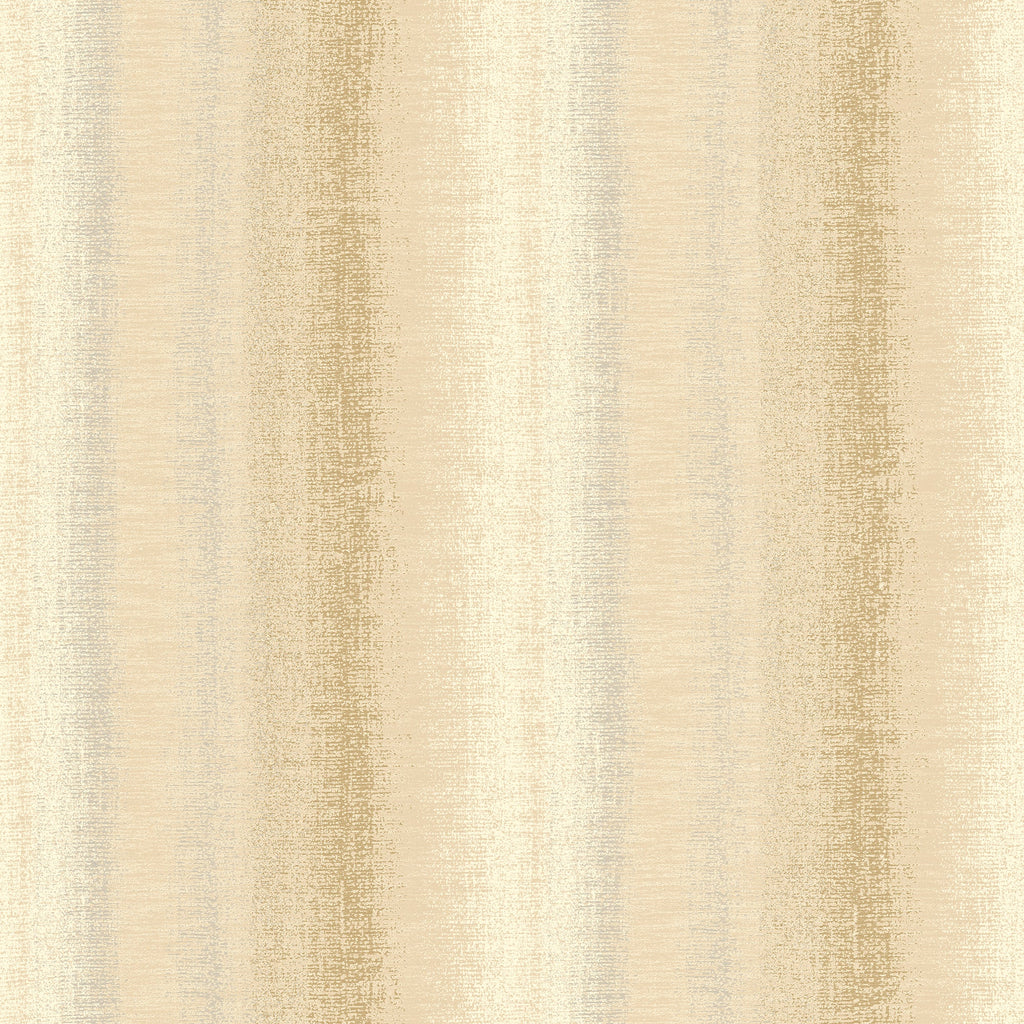 Woven Gradient Stripe Wallpaper - Tan pattern