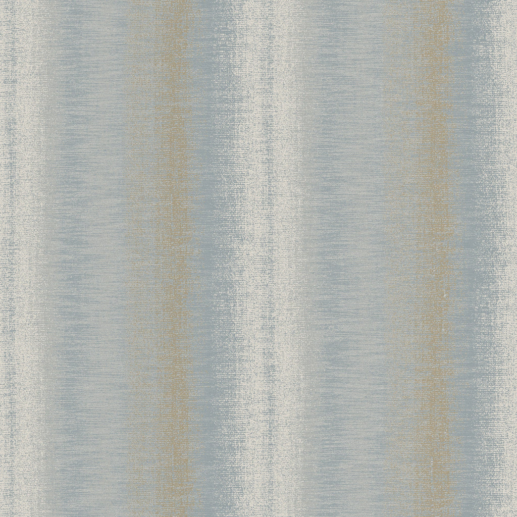 Woven Gradient Stripe Wallpaper - Blue pattern