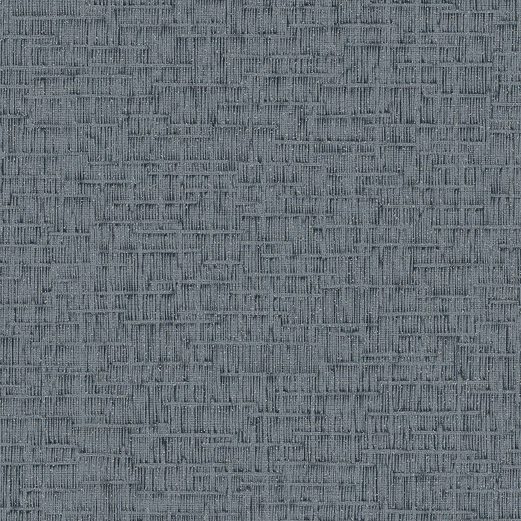 Crosshatch Weave Wallpaper - Dark Gray pattern