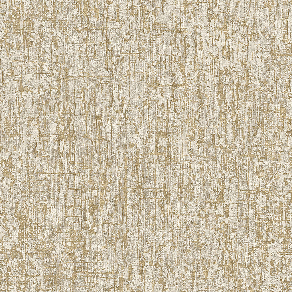 Santa Fe Concrete Lux Wallpaper - Gold pattern